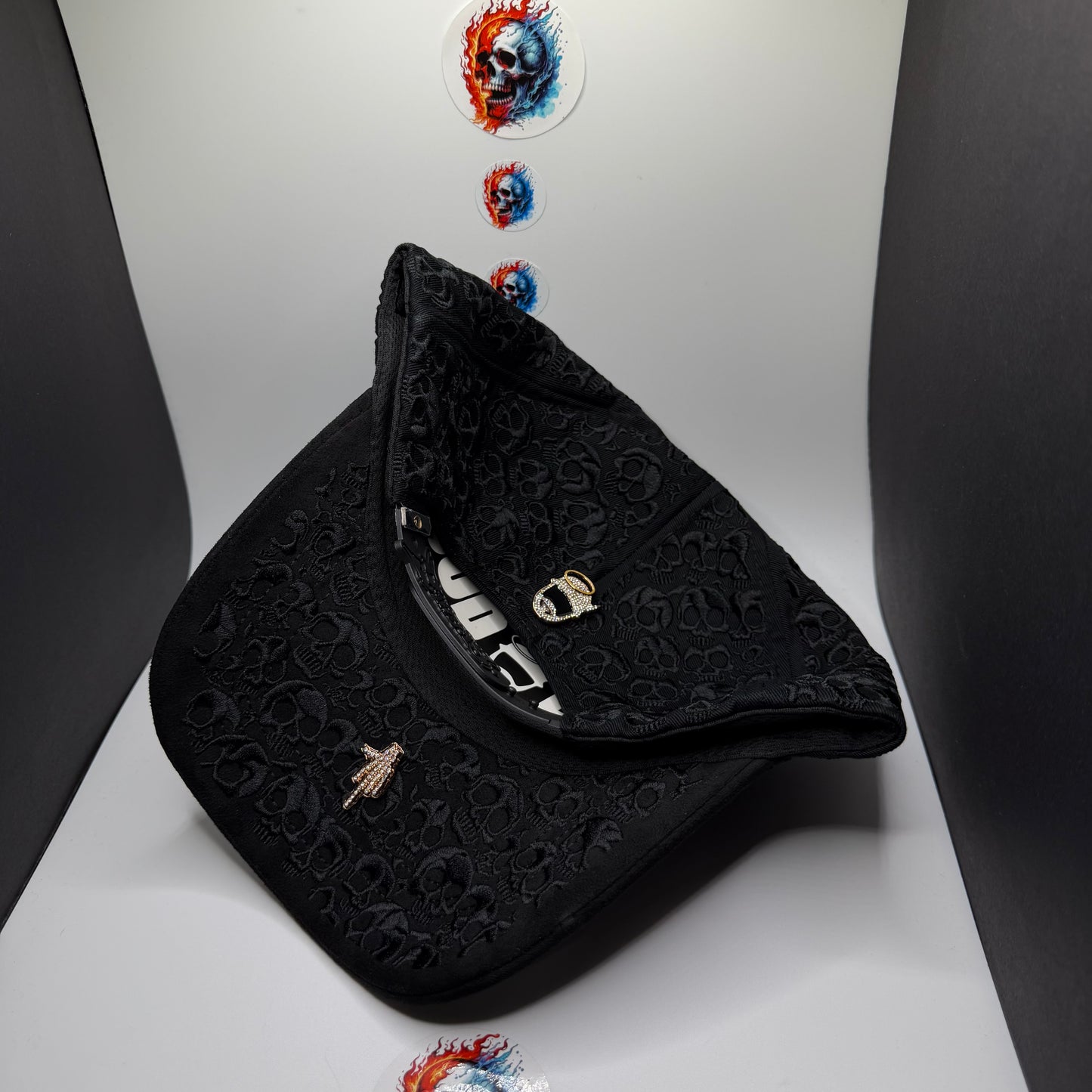 Barbas hats BBB HAND SKULL