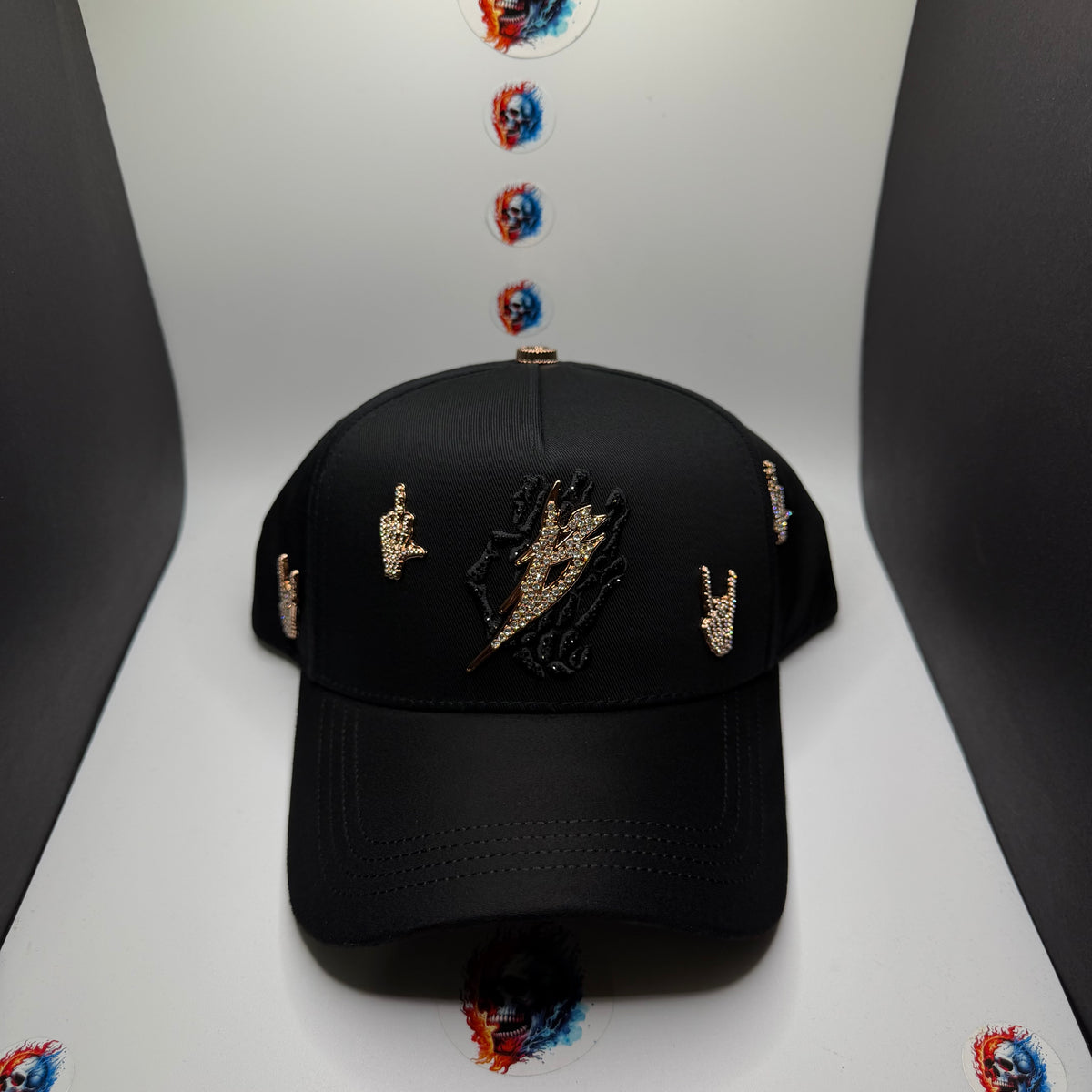 Barbas hats B skull