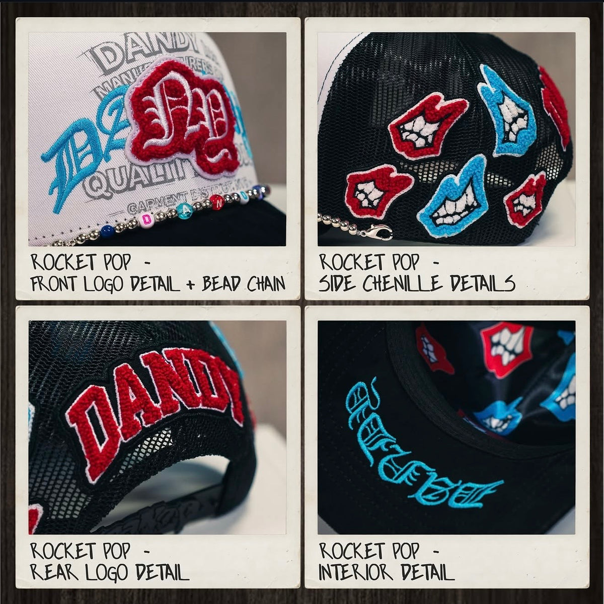 Dandy hats rocket pop