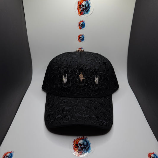 Barbas hats BBB HAND SKULL