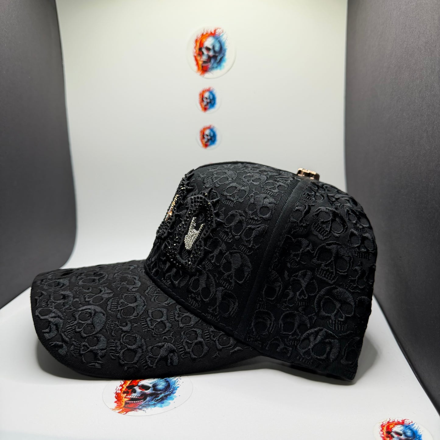 Barbas hats BBB HAND SKULL